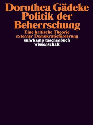 cover image of Politik der Beherrschung